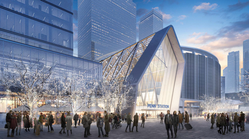 N.Y.’s gov unveils new plan to redo Penn Station