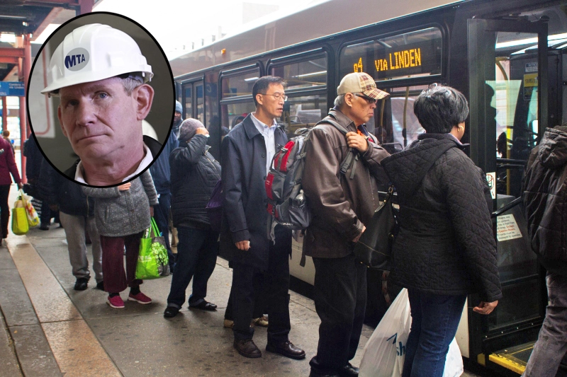 MTA Boss ‘Rethinking’ Timing of Long-Awaited All-Door Bus Boarding